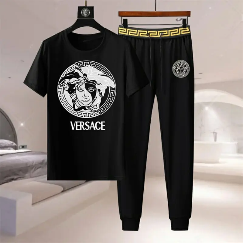 versace survetements manches courtes pour homme s_122721b:survetement versace collection